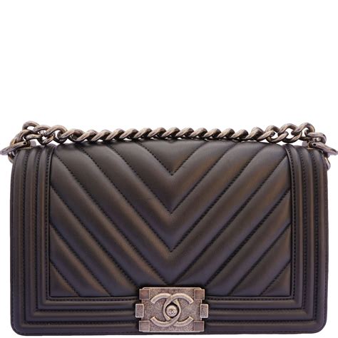 chanel chevron boy bag pink|Chanel boy bag medium ioffer.